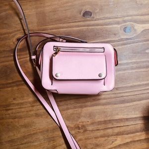 BABY PINK CROSSBODY BAG